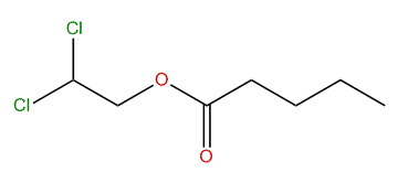 2,2-Dichloroethyl pentanoate